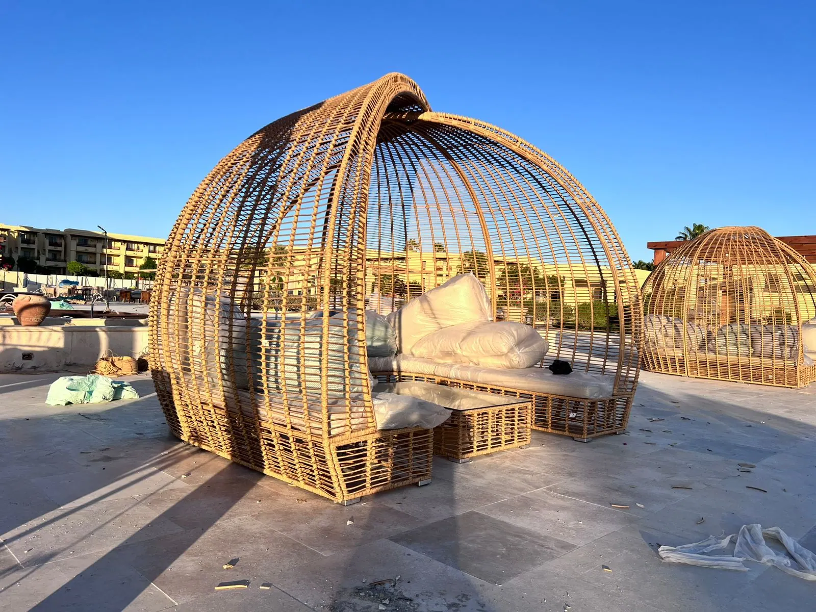 Sheraton Soma Bay Resort — Outdoor seating & daybeds, view 4